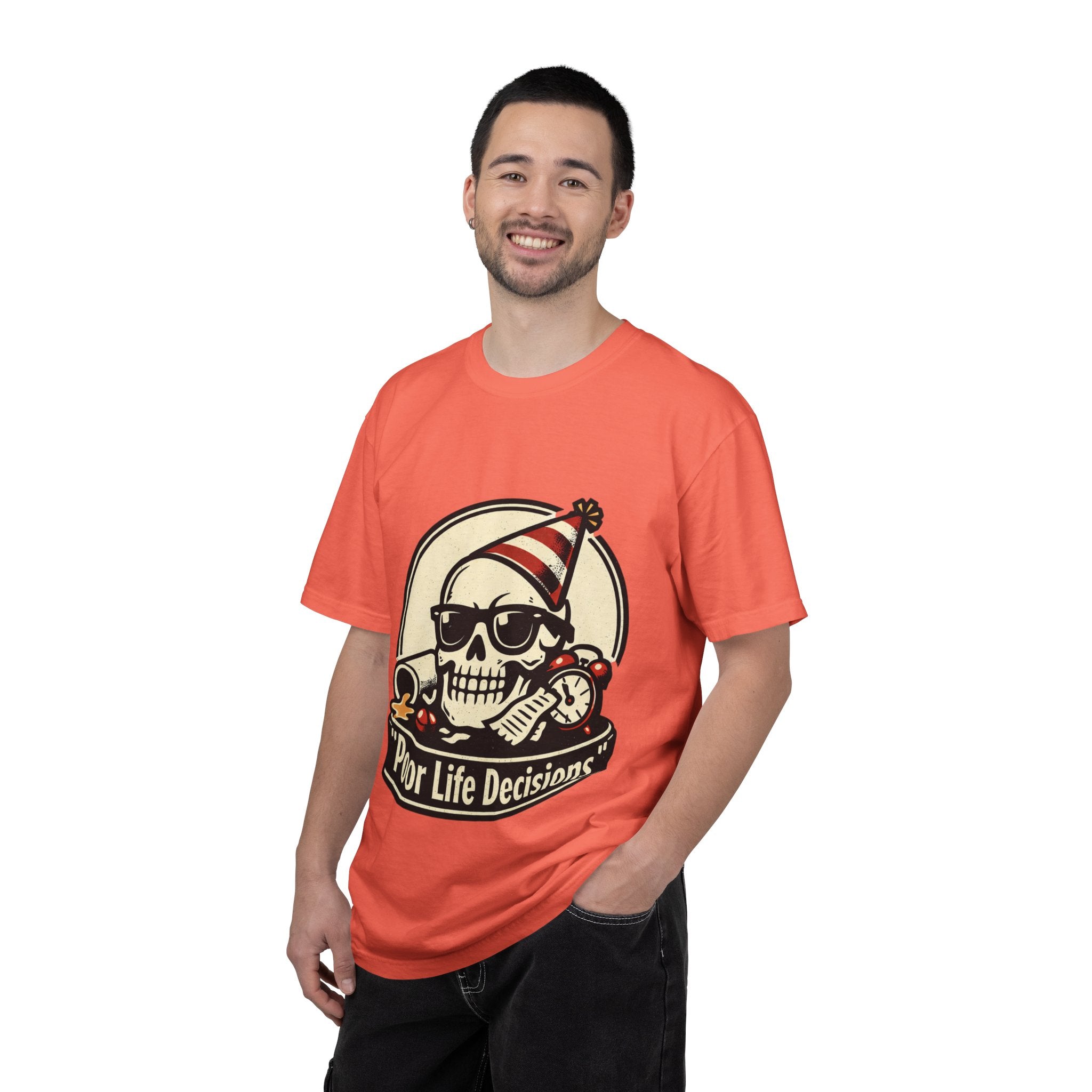 Poor Life Decisions Skull T-Shirt
