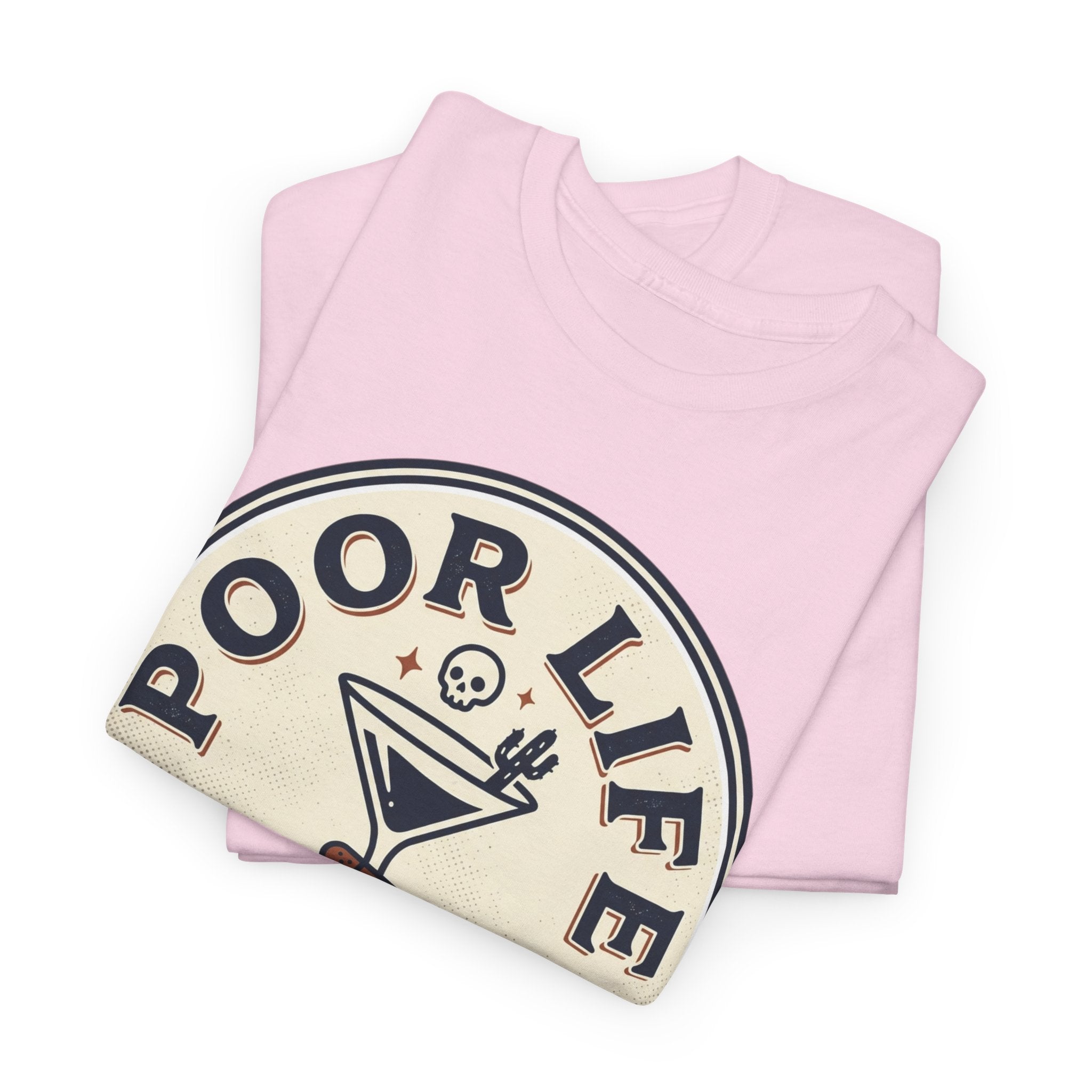 Poor Life Decisions T-Shirt — Funny Cocktail Graphic Tee for Party Lovers