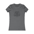 Women's Tee — 'Poor Life Decisions' Script Graphic