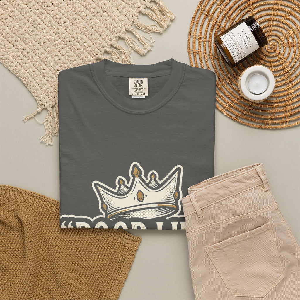 Poor Life Decisions T-Shirt — Funny Vintage Crown Graphic Tee