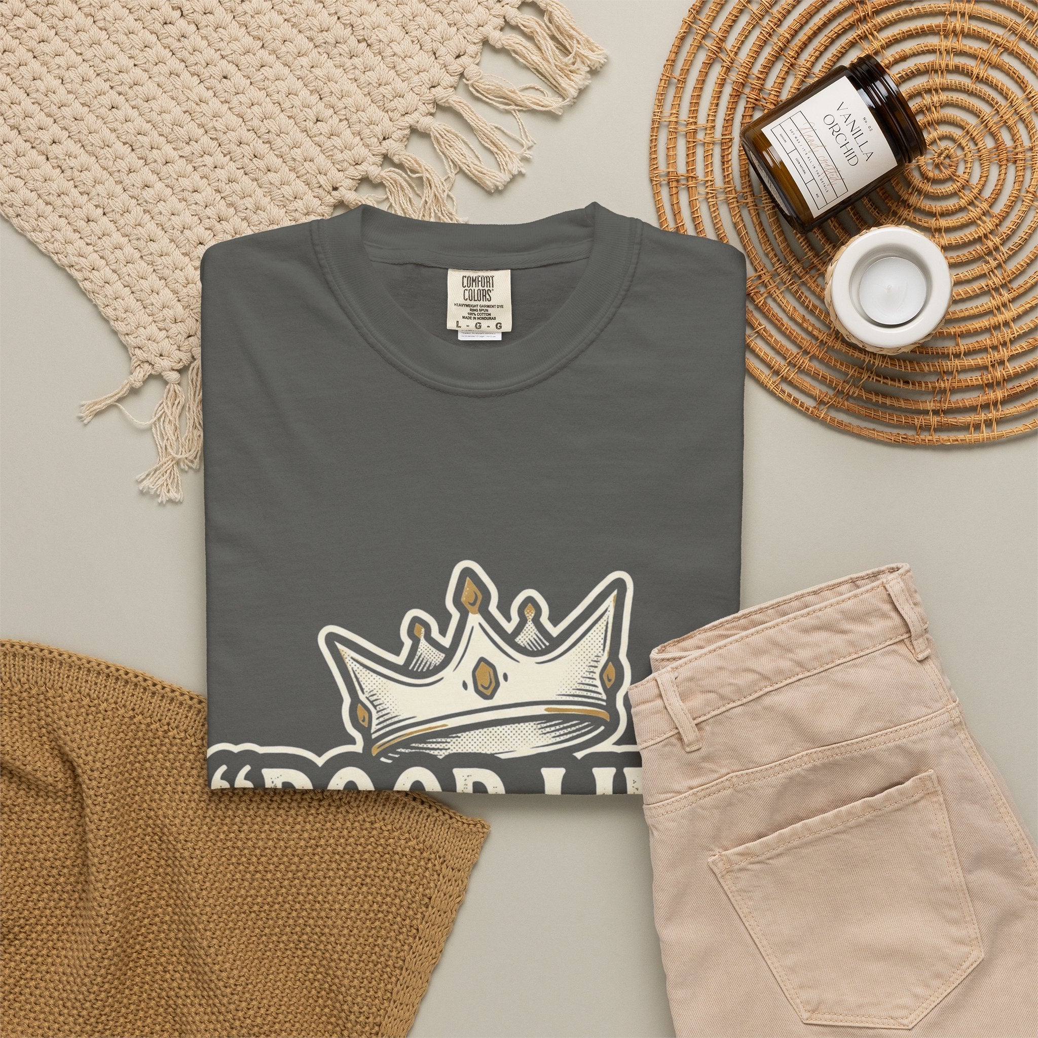 Poor Life Decisions T-Shirt — Funny Vintage Crown Graphic Tee