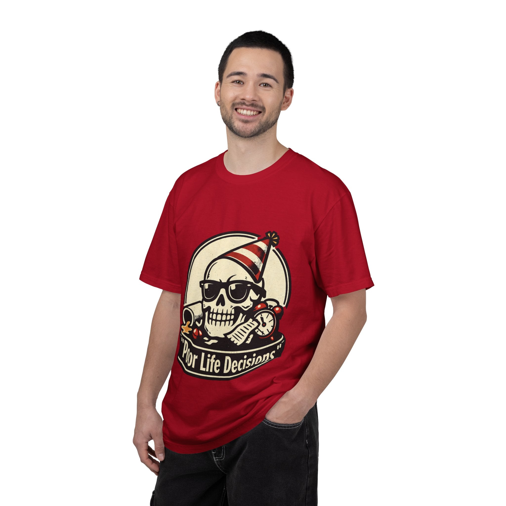 Poor Life Decisions Skull T-Shirt