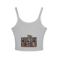Spaghetti Tank Top — 'Poor Life Decisions' Crown Graphic