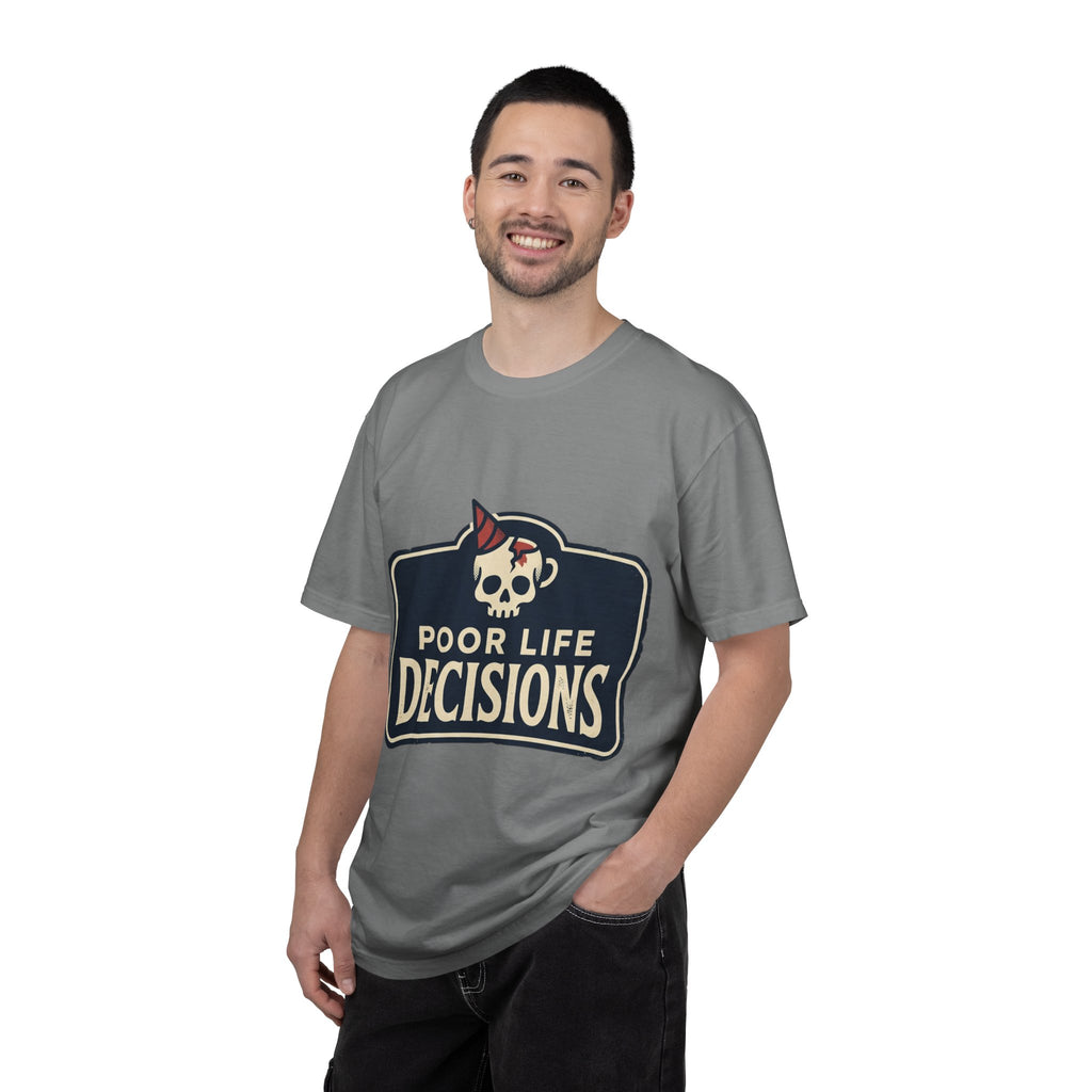 Poor Life Decisions Skull T-Shirt