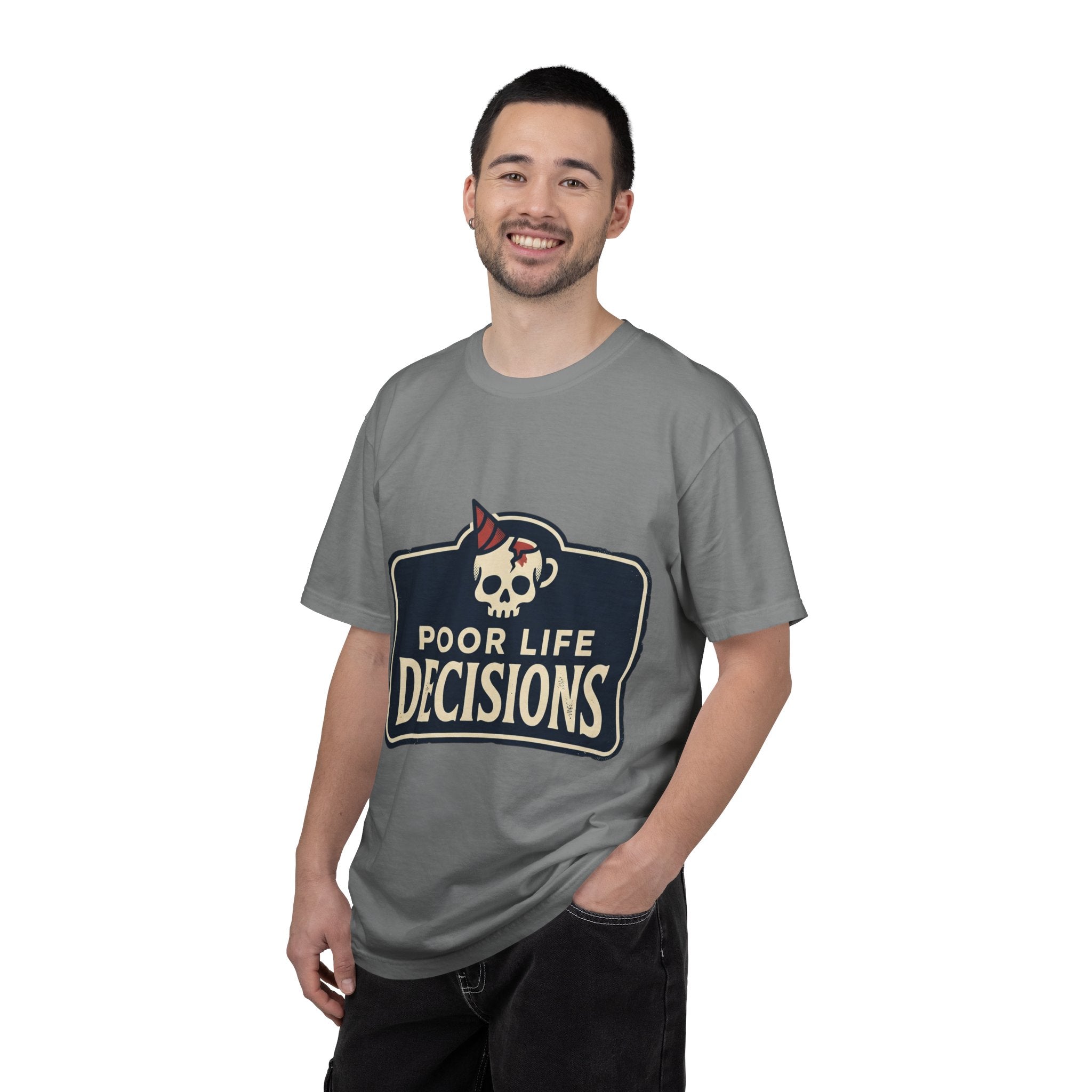 Poor Life Decisions Skull T-Shirt