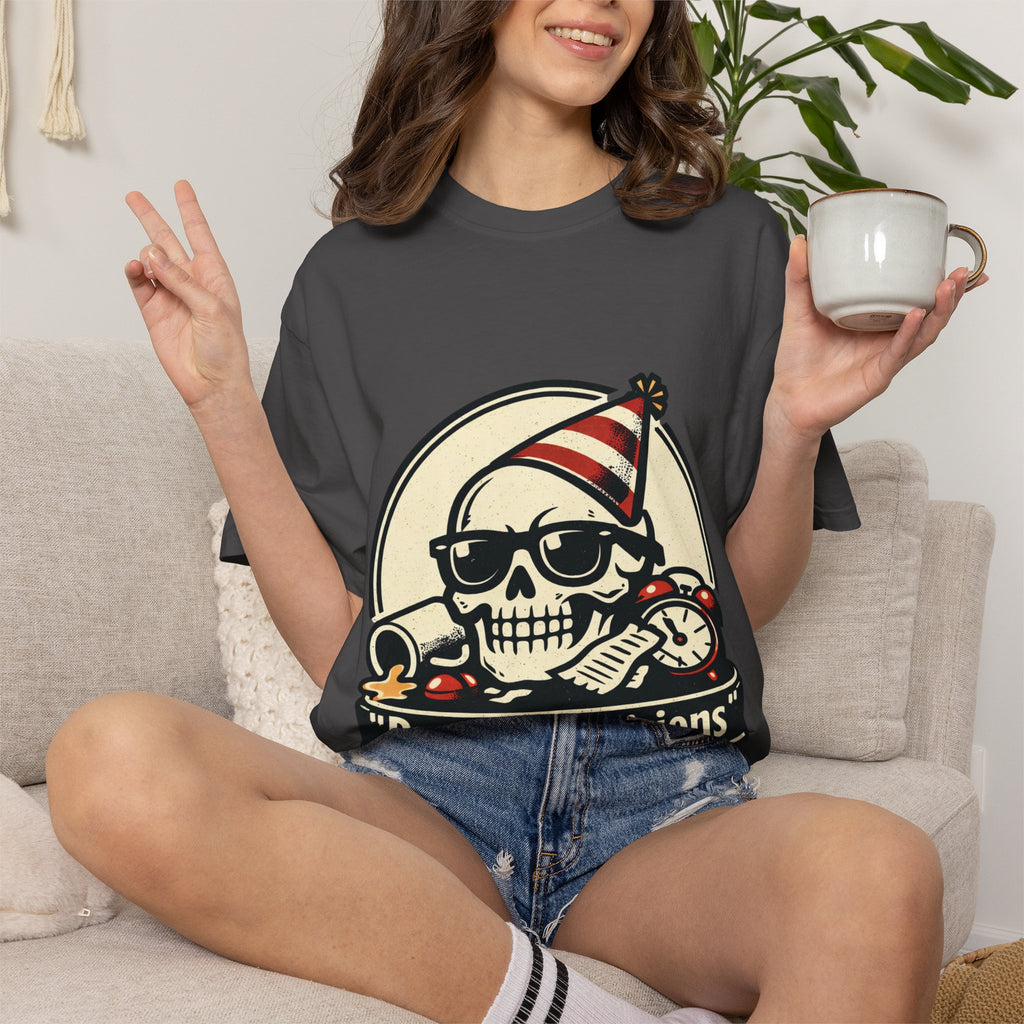 Poor Life Decisions Skull T-Shirt