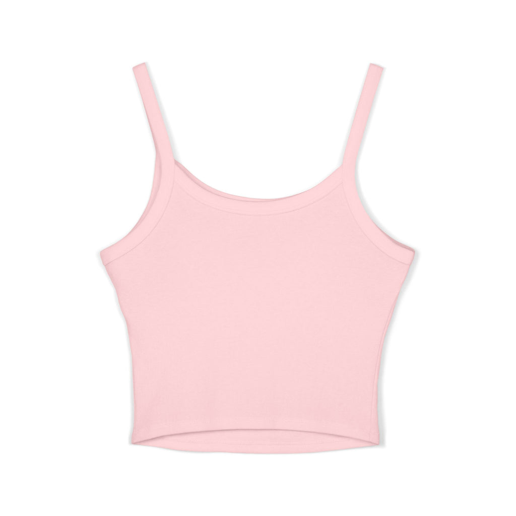 Spaghetti Tank Top — 'Poor Life Decisions' Crown Graphic