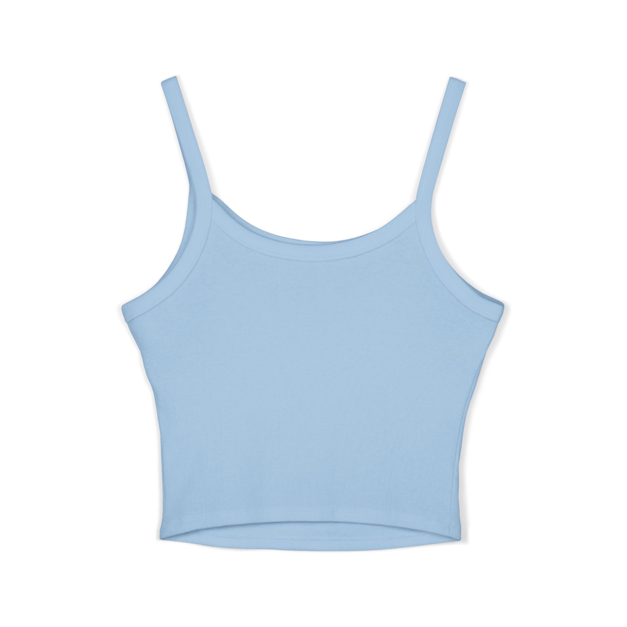 Skull Crown Crop Tank — "poor life decisions" Graphic Spaghetti-Strap Top