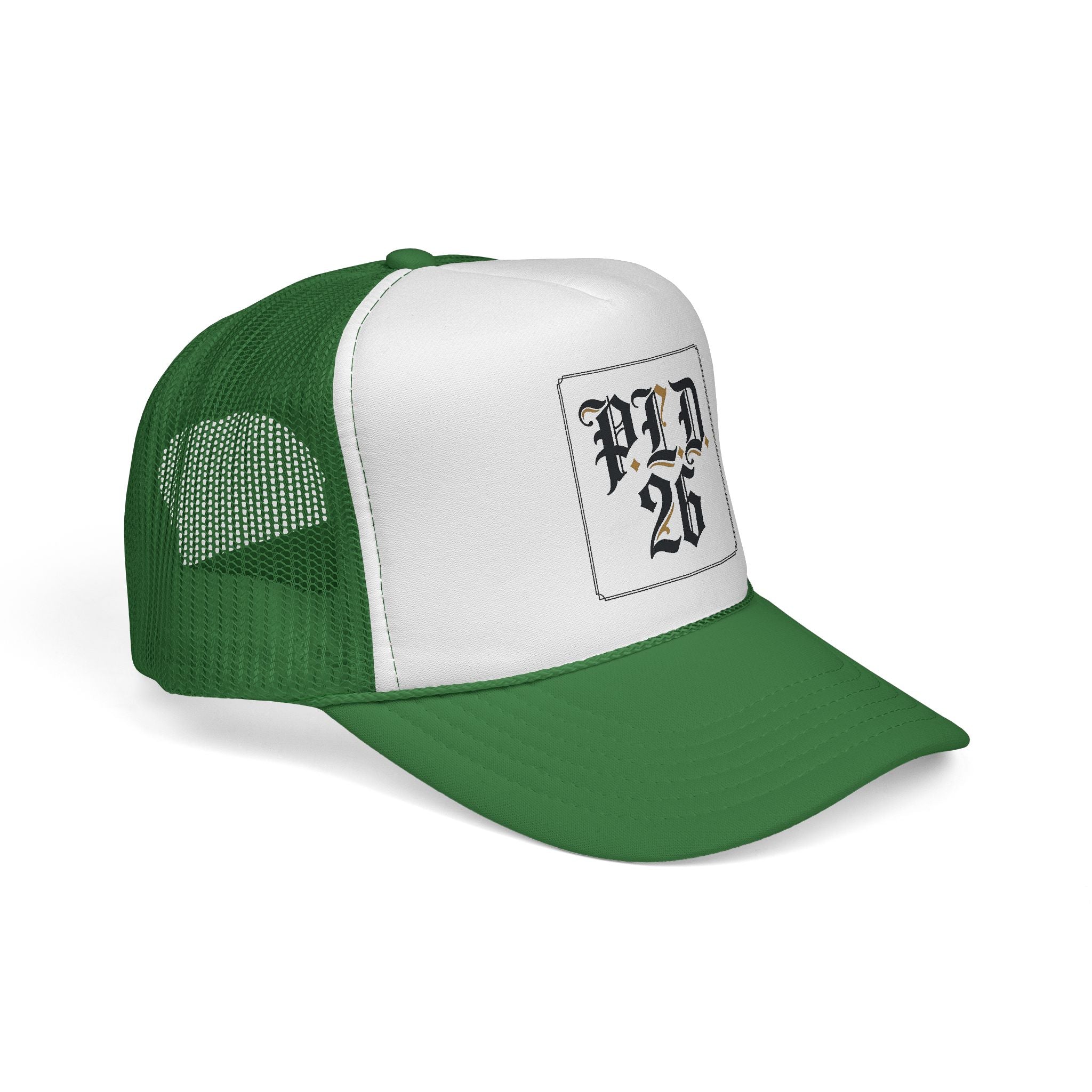 Trucker Cap — PLD 26 Gothic Logo Mesh Hat