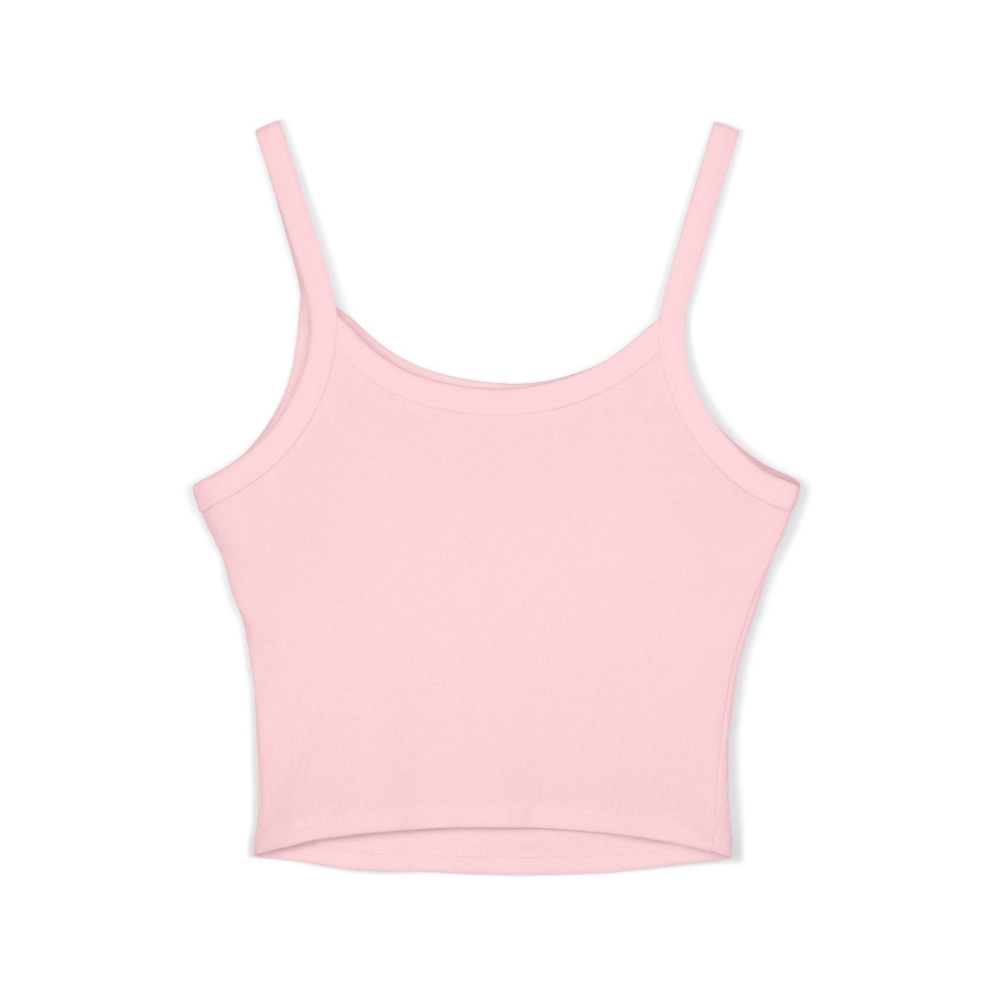 Skull Crown Crop Tank — "poor life decisions" Graphic Spaghetti-Strap Top