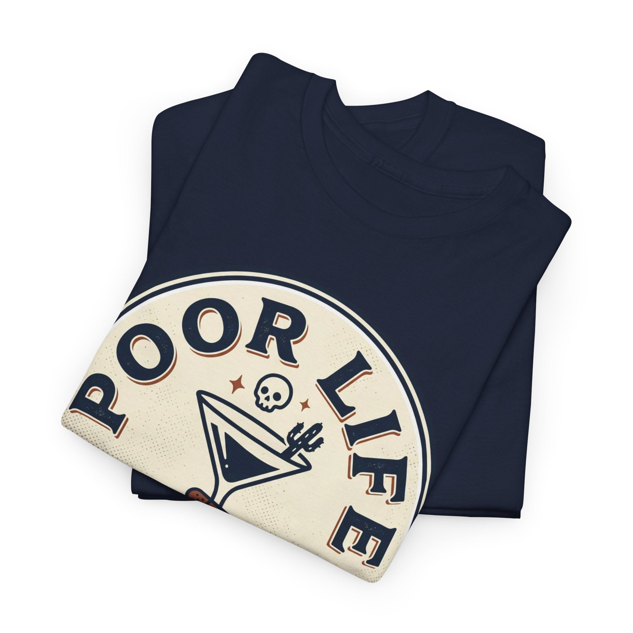 Poor Life Decisions T-Shirt — Funny Cocktail Graphic Tee for Party Lovers