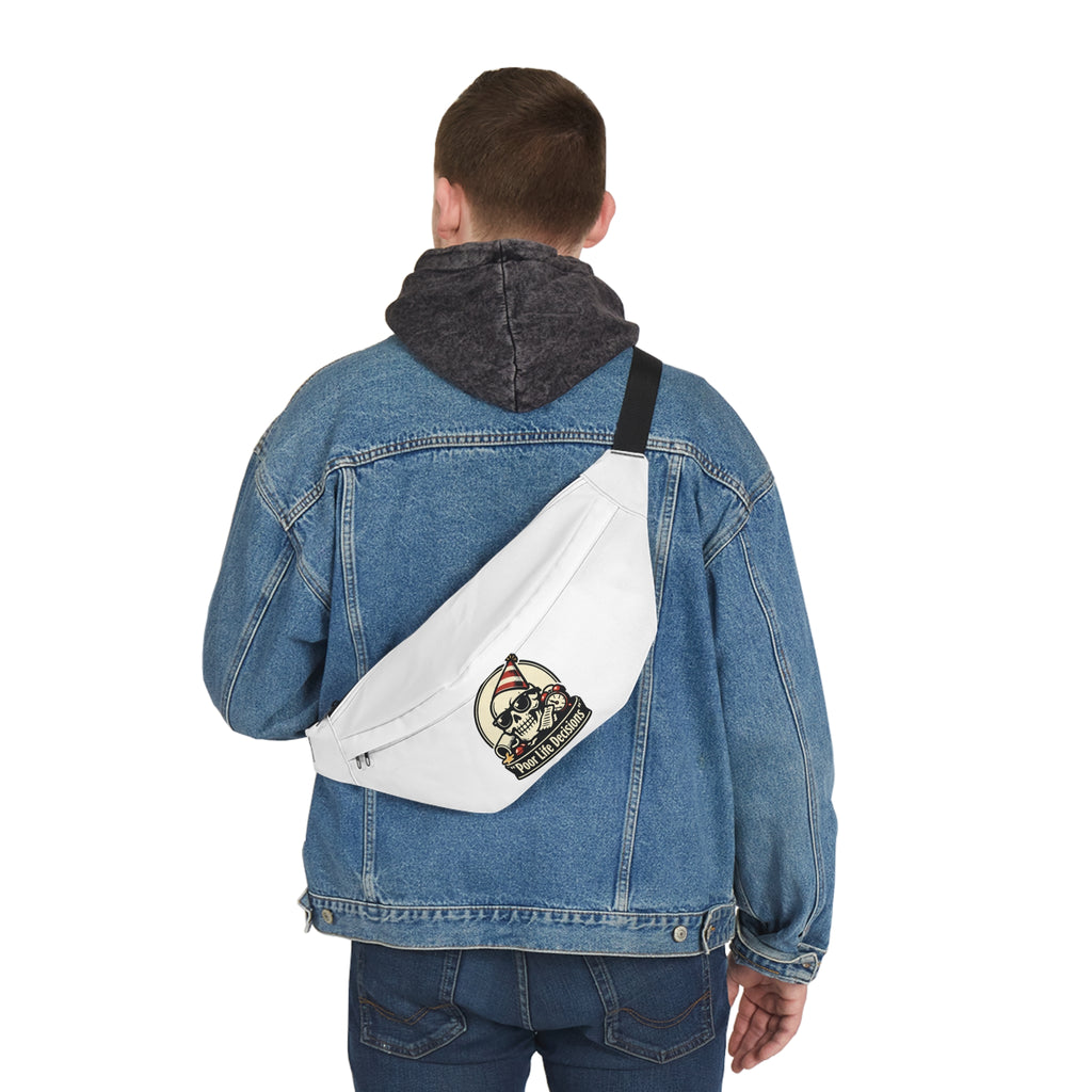 Skull & Beer 'Poor Life Decisions' Fanny Pack