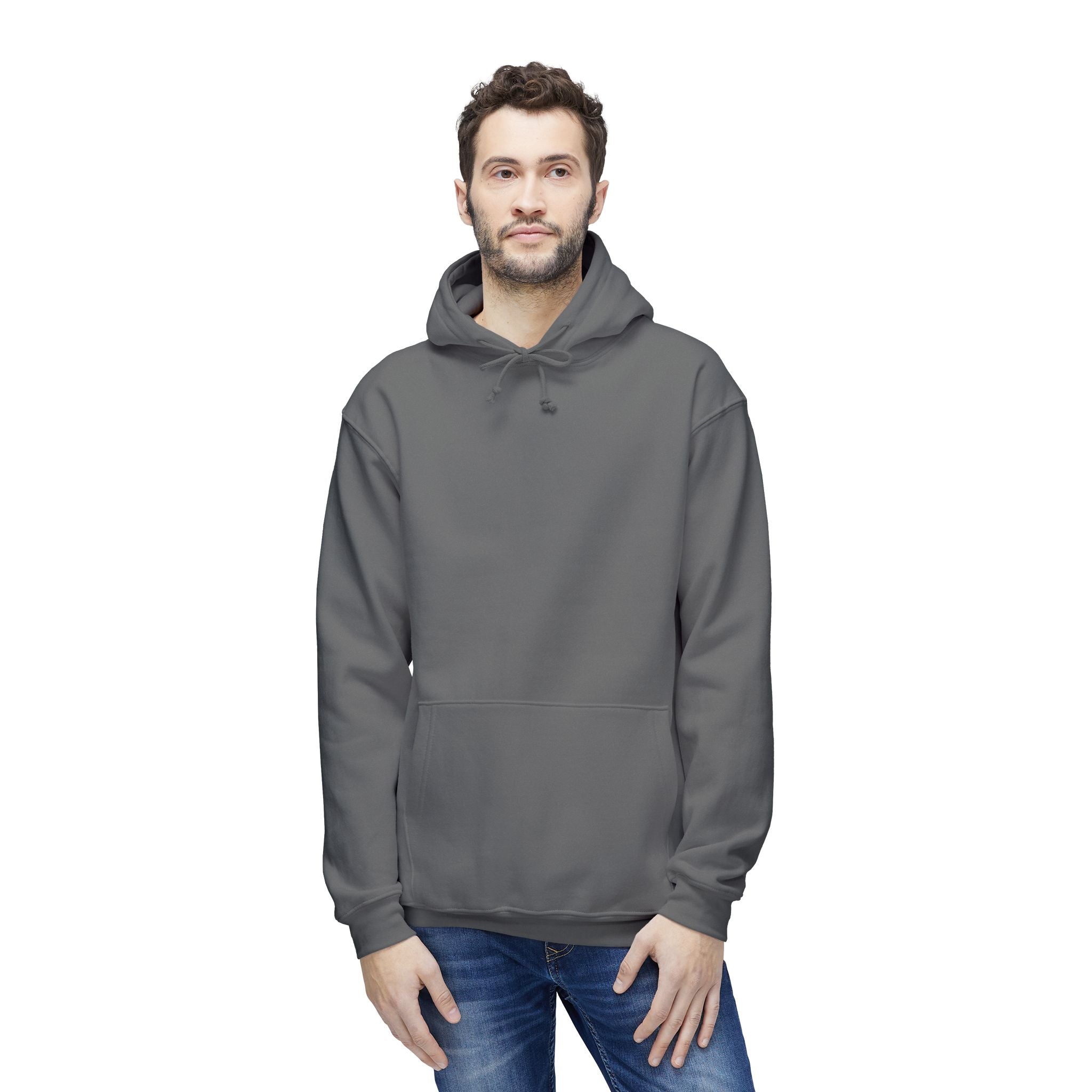 Poor Life Decisions Hoodie — White Graphic Hooded Sweatshirt