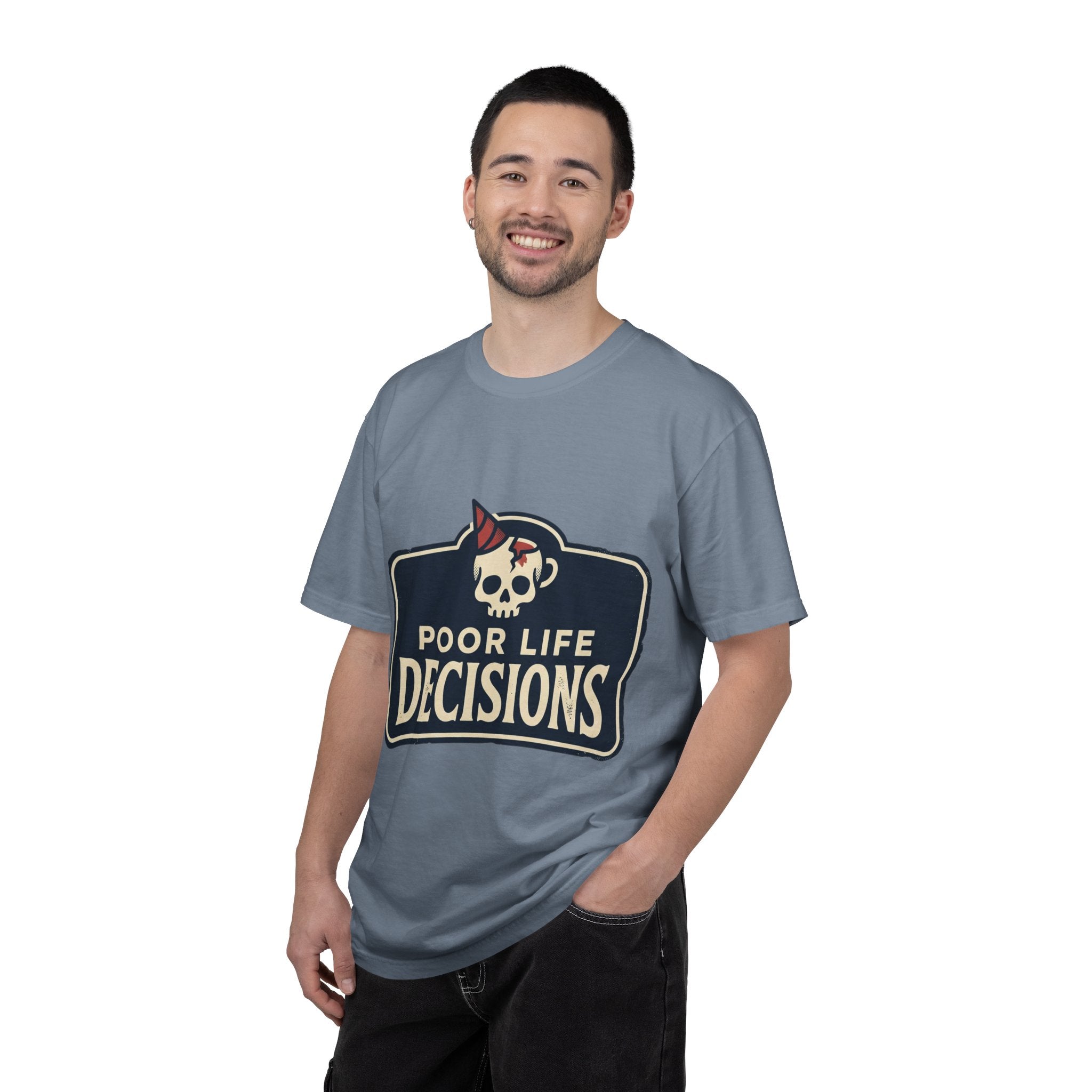 Poor Life Decisions Skull T-Shirt