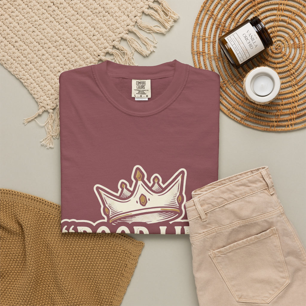 Poor Life Decisions T-Shirt — Funny Vintage Crown Graphic Tee