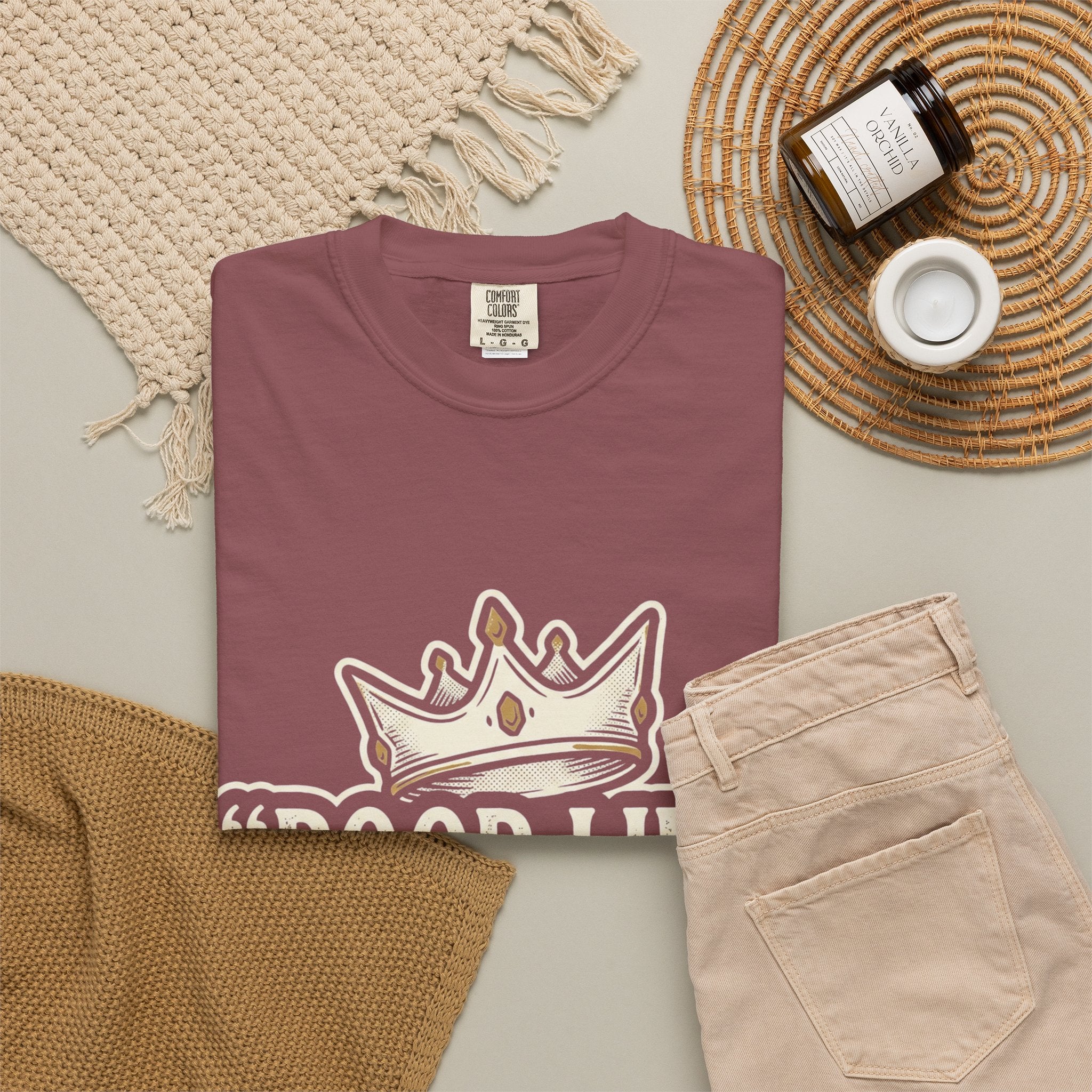 Poor Life Decisions T-Shirt — Funny Vintage Crown Graphic Tee