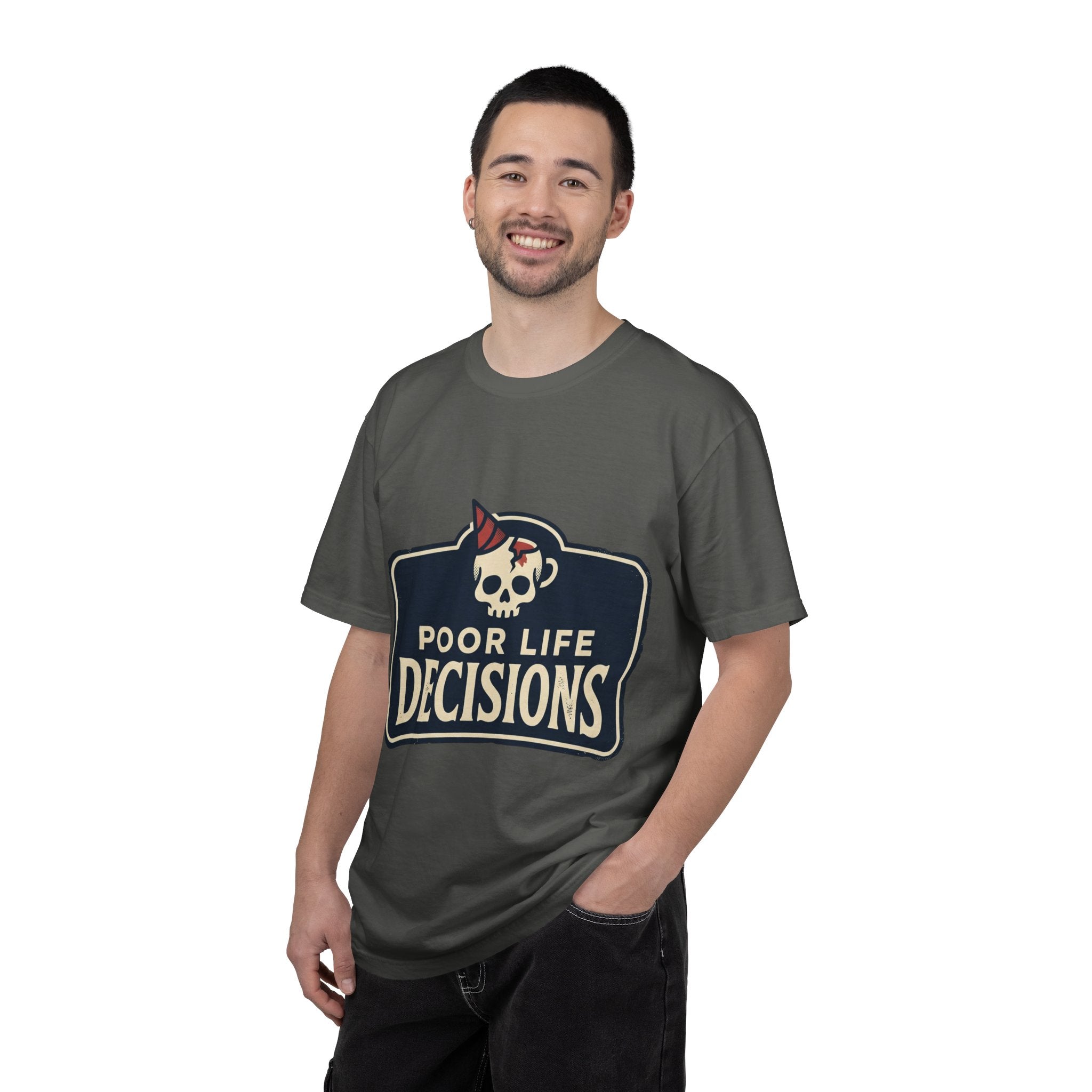 Poor Life Decisions Skull T-Shirt