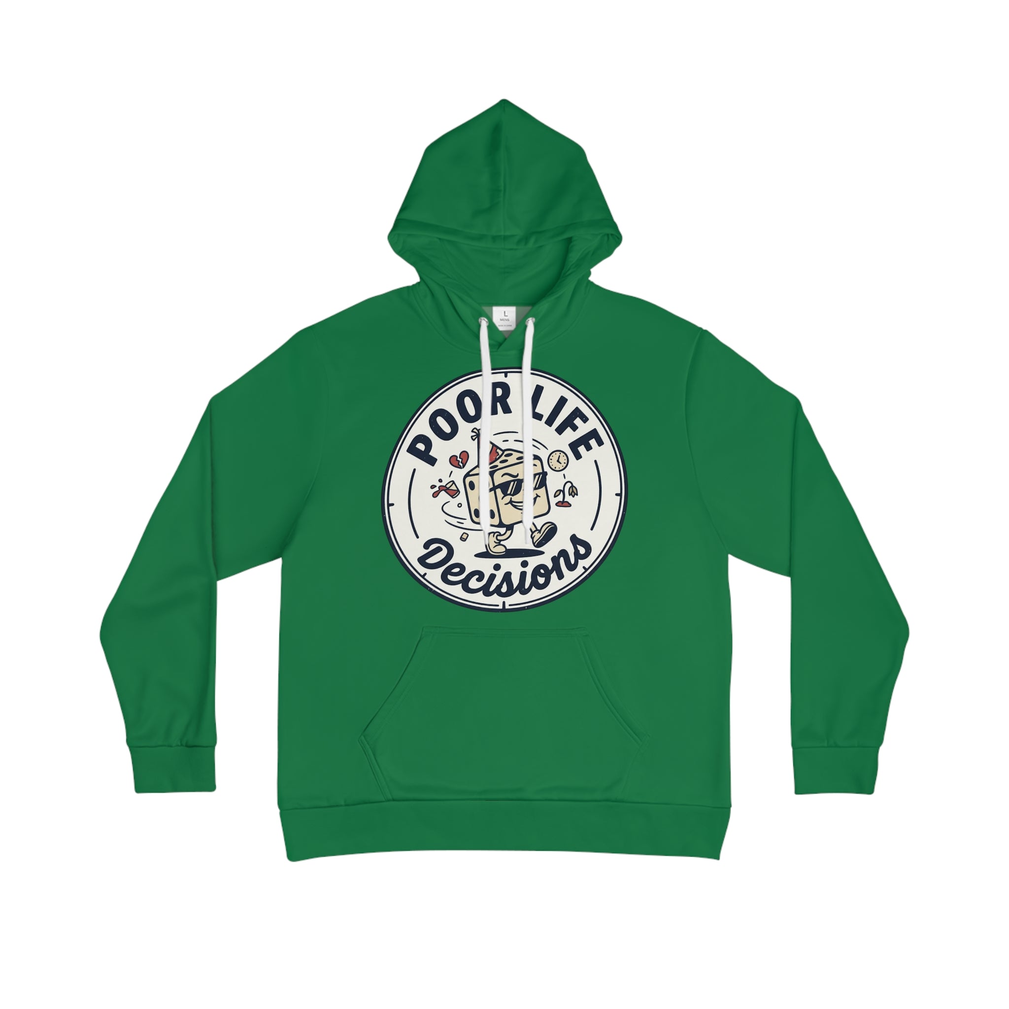 Poor Life Decisions Hoodie – Funny Graphic Men's Hoodie