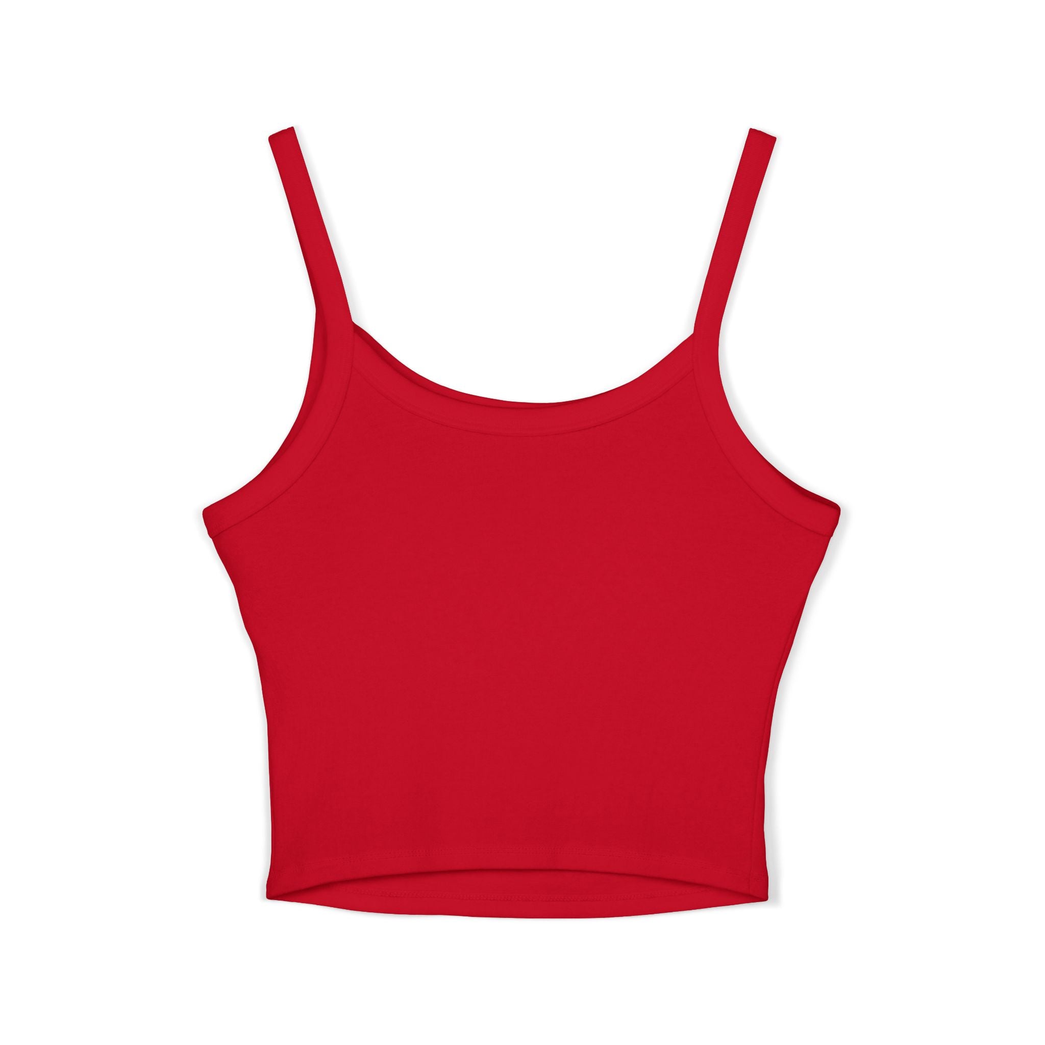 Spaghetti Tank Top — "Poor Life Decisions" Crown Graphic